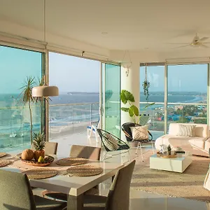Apartamento Frente Al Mar Con Acceso Directo A La Playa Morros Epic., Cartagena